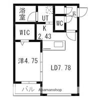 物件の間取り画像