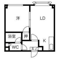 モア澄川205の間取り