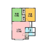 元町アパートメント205の間取り