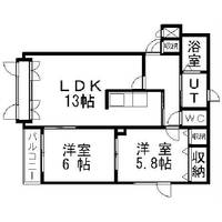 アーバンドエルの間取り