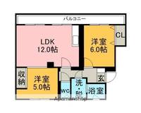物件の間取り画像