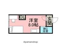 ハイツカレッヂBの間取り