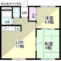 物件の間取り画像