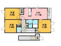 物件の間取り画像