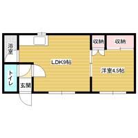宮下ハイツの間取り
