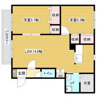 ユーミー大和の間取り