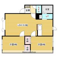 ララ・カサブランカ2の間取り