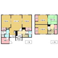 北海道三笠市柏町(一戸建)の賃貸物件の間取り