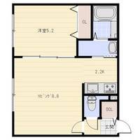 VIVIA’N TWICE(ヴィヴィアン トゥワイス)の間取り