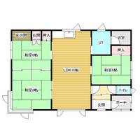 北海道岩見沢市栄町5丁目(一戸建)の賃貸物件の間取り