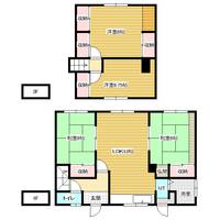北海道三笠市柏町(一戸建)の賃貸物件の間取り