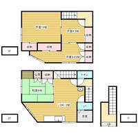 栗沢町本町8 貸家の間取り