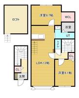 物件の間取り画像