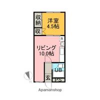 大橋第2マンションの間取り