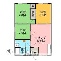 ハイツ安里の間取り