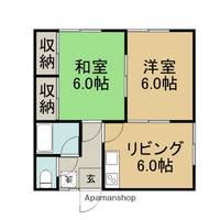 コーポFUJIの間取り