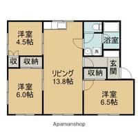ハイツ石山の間取り