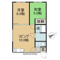 ハイツリーブラ102の間取り