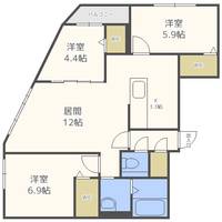 物件の間取り画像