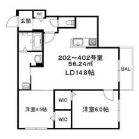 物件の間取り画像