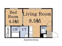 コーポ樹の間取り