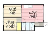 コーポかんのの間取り