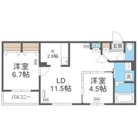 物件の間取り画像