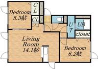 物件の間取り画像