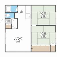 高野ハイツの間取り