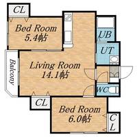 物件の間取り画像