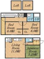 物件の間取り画像
