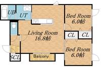 物件の間取り画像