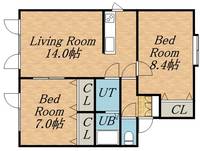 物件の間取り画像