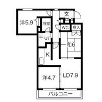 物件の間取り画像