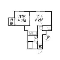 物件の間取り画像