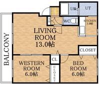 物件の間取り画像