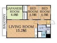 物件の間取り画像