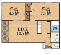 ベルクフルスの間取り