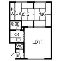 物件の間取り画像