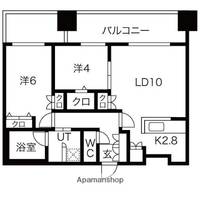 MJSQUARE KOTONI1012の間取り