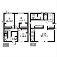 物件の間取り画像