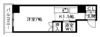 シャルム南8条310の間取り