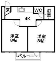 物件の間取り画像
