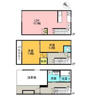 物件の間取り画像