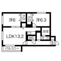 RainbowRoad南円山の間取り