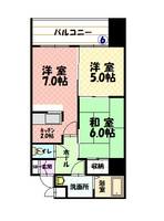 物件の間取り画像