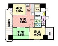 ノルテ1条通の間取り