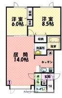物件の間取り画像