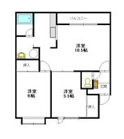 物件の間取り画像