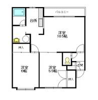 物件の間取り画像
